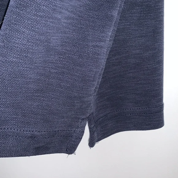 Men’s Croft & Barrow Navy Blue short sleeve Shirt EUC Large - Picture 5 of 11